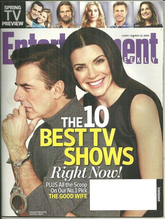 ENTERTAINMENT WEEKLY MAGAZINE MARCH 12, 2010