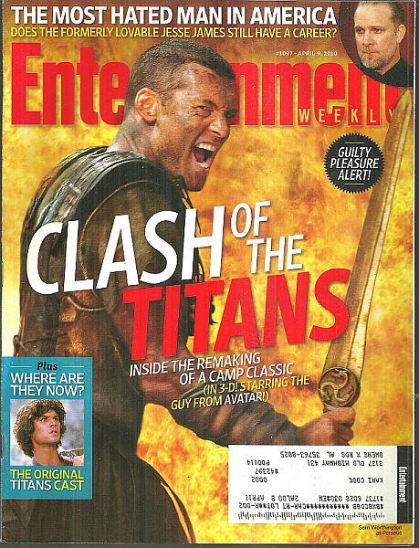 ENTERTAINMENT WEEKLY MAGAZINE APRIL 9, 2010
