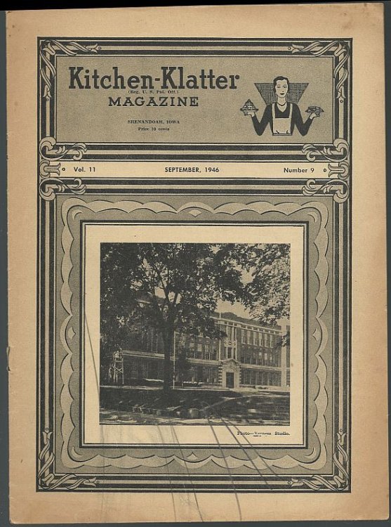 KITCHEN KLATTER MAGAZINE SEPTEMBER 1946