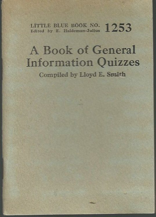 BOOK OF GENERAL INFORMATION QUIZZES