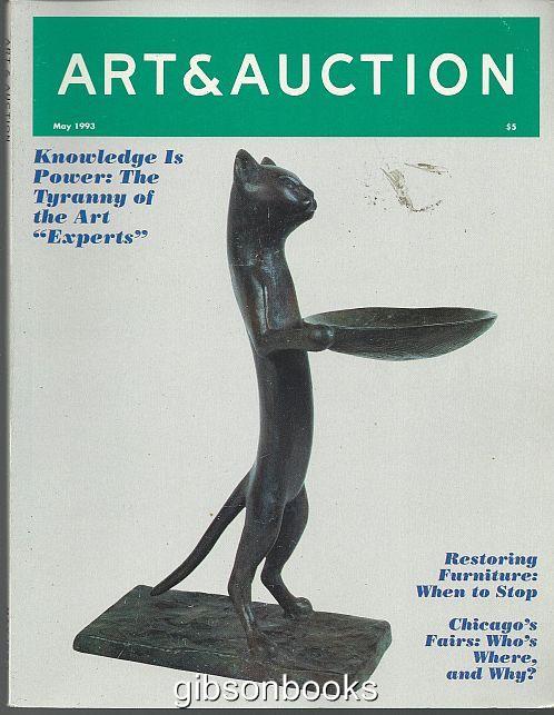 ART AND AUCTION MAGAZINE MAY 1993