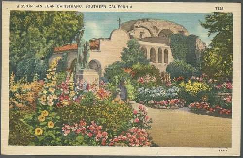 MISSION SAN JUAN CAPISTRANO, SOUTHERN CALIFORNIA