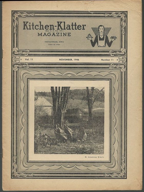 KITCHEN KLATTER MAGAZINE NOVEMBER 1946