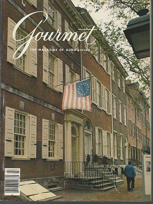 GOURMET MAGAZINE JULY 1979 The Magazine of Good Living