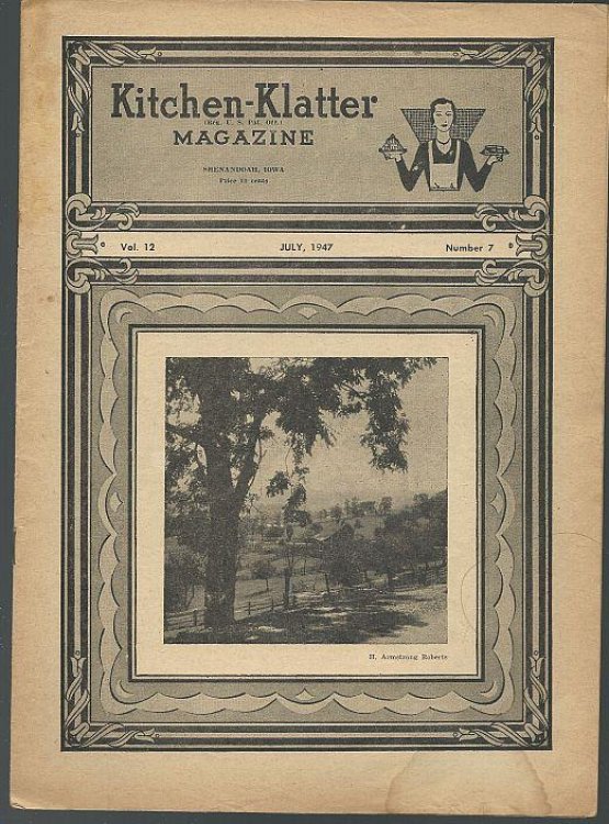 KITCHEN KLATTER MAGAZINE JULY 1947