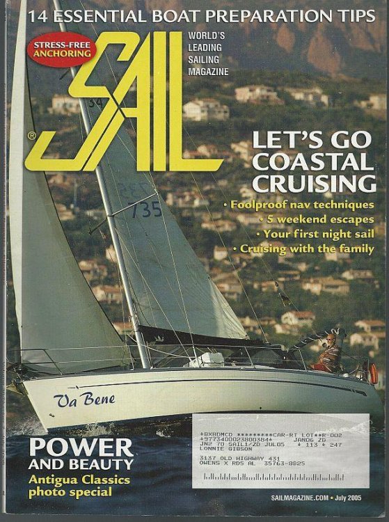 SAIL MAGAZINE JULY 2005