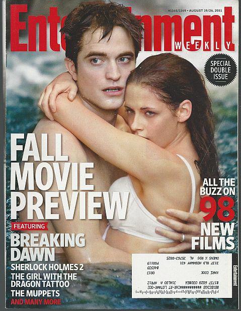 ENTERTAINMENT WEEKLY MAGAZINE AUGUST 19/26, 2011 Special Double Issue