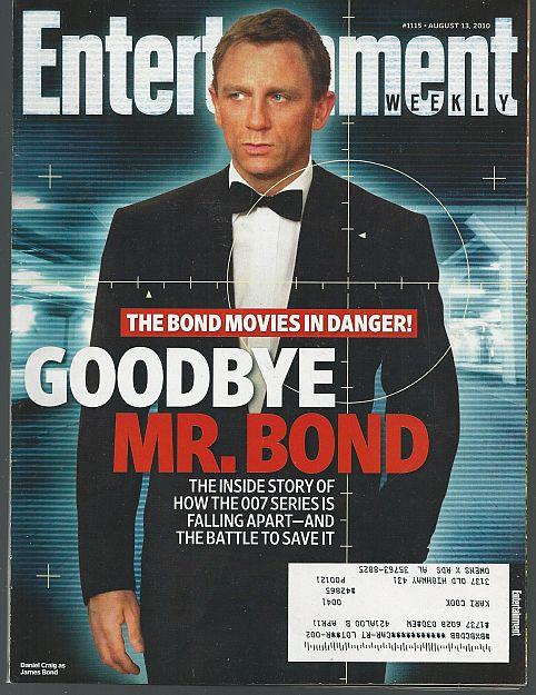 ENTERTAINMENT WEEKLY MAGAZINE AUGUST 13, 2010