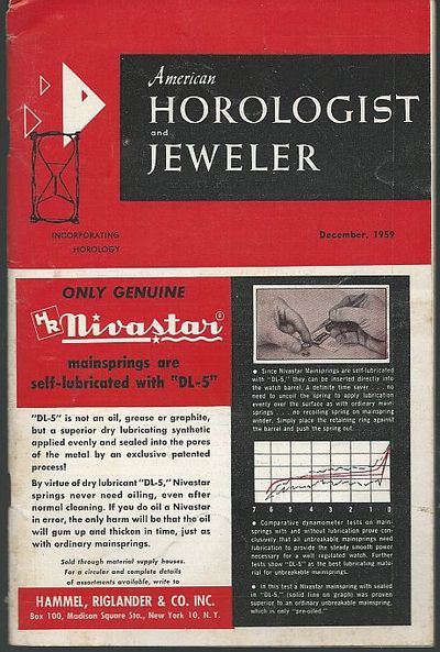 AMERICAN HOROLOGIST AND JEWELER MAGAZINE DECEMBER 1959