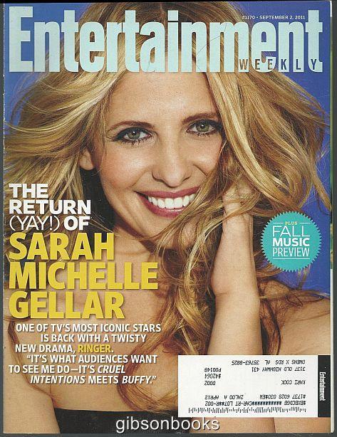 ENTERTAINMENT WEEKLY MAGAZINE SEPTEMBER 2, 2011