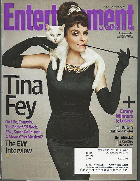 ENTERTAINMENT WEEKLY MAGAZINE OCTOBER 5, 2012