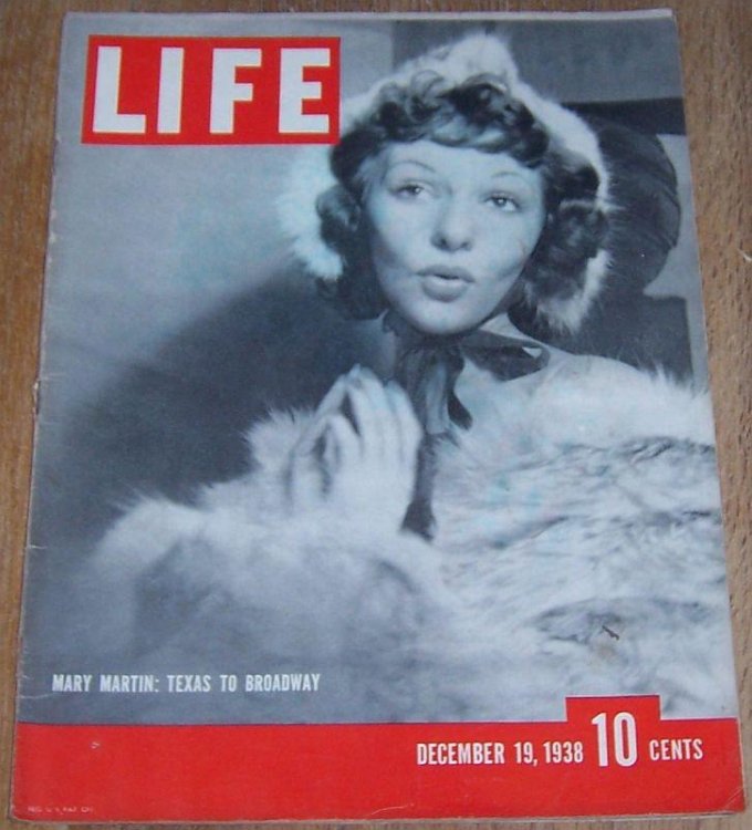LIFE MAGAZINE DECEMBER 19, 1938
