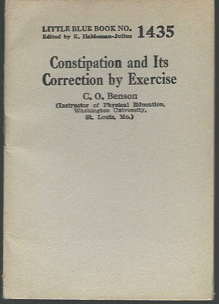 CONSTIPATION AND ITS CORRECTION BY EXERCISE