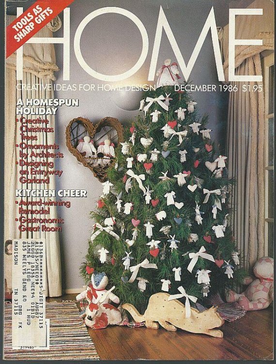 HOME MAGAZINE DECEMBER 1986 Creative Ideas for Home Design