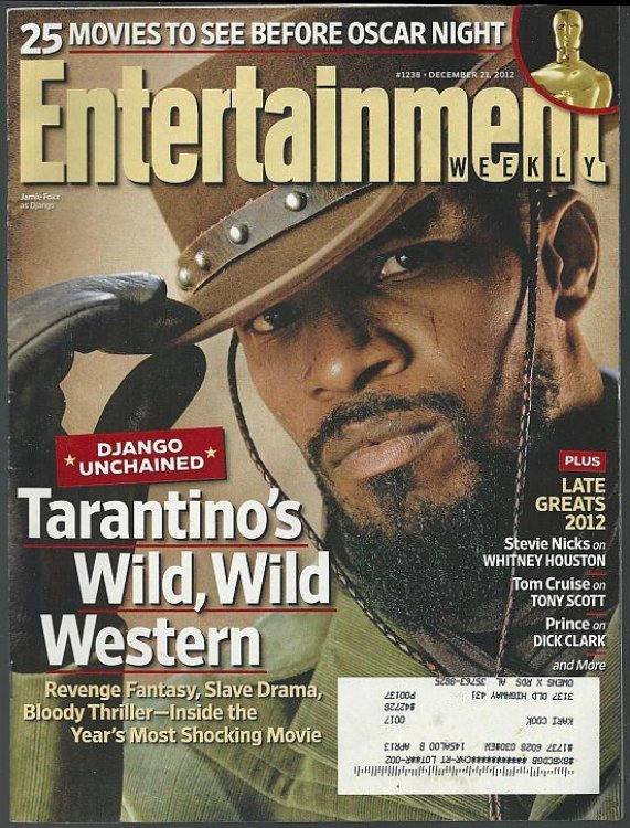 ENTERTAINMENT WEEKLY MAGAZINE DECEMBER 21, 2012