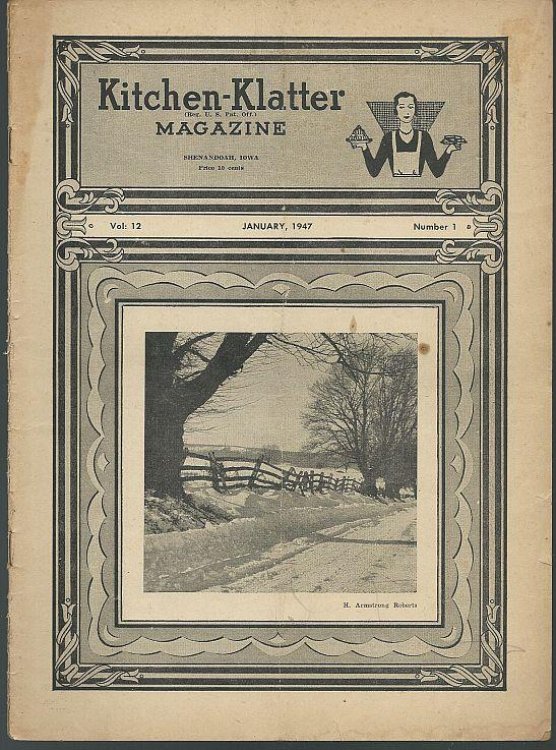 KITCHEN KLATTER MAGAZINE JANUARY 1947