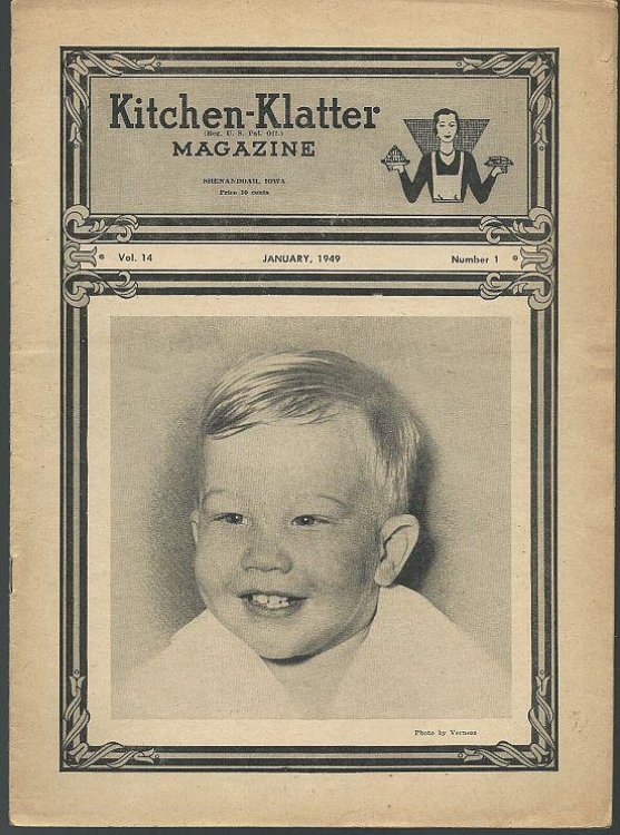 KITCHEN KLATTER MAGAZINE JANUARY 1949