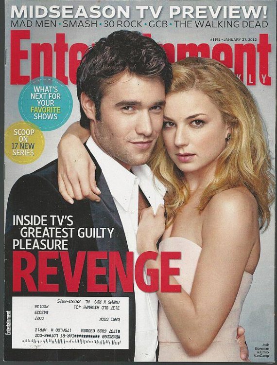 ENTERTAINMENT WEEKLY MAGAZINE JANUARY 27, 2012
