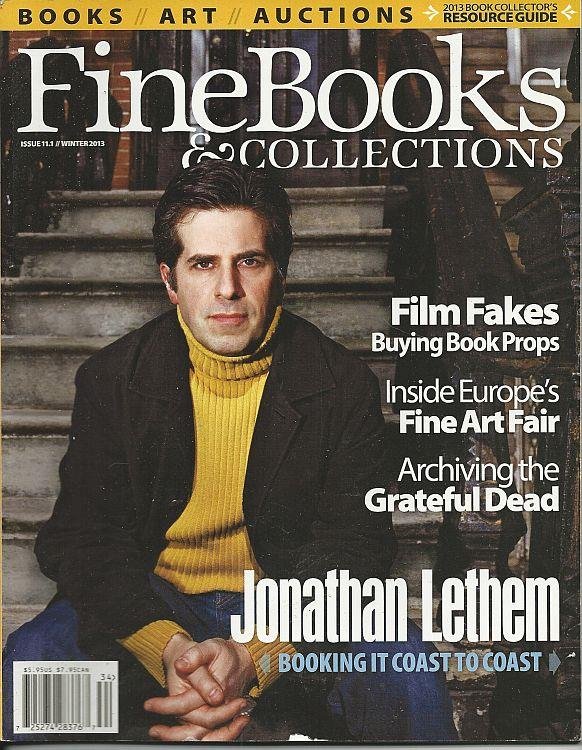 FINE BOOKS AND COLLECTIONS MAGAZINE WINTER 2013