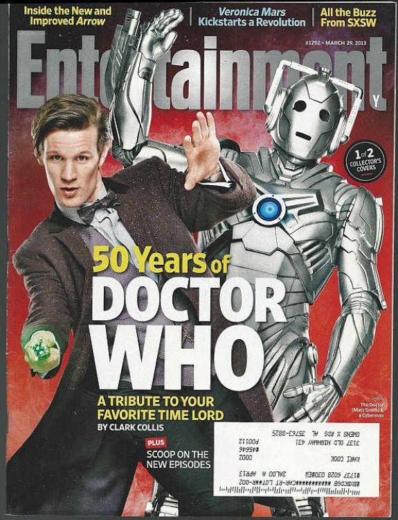 ENTERTAINMENT WEEKLY MAGAZINE MARCH 29, 2013