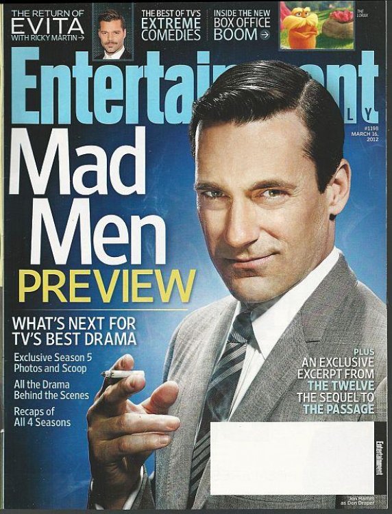 ENTERTAINMENT WEEKLY MAGAZINE MARCH 16, 2012