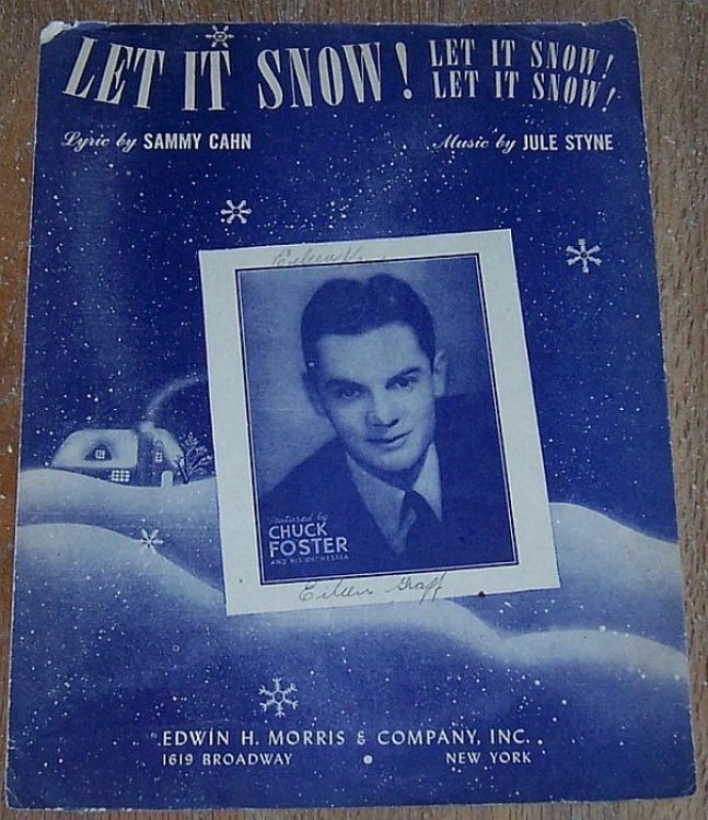 LET IT SNOW! LET IT SNOW! LET IT SNOW!