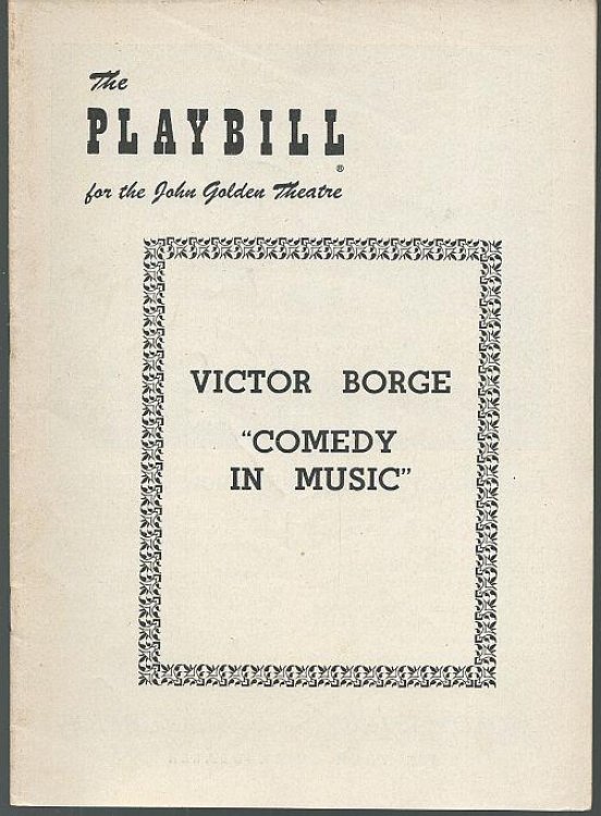 VICTOR BORGE COMEDY IN MUSIC, AUGUST 2, 1954