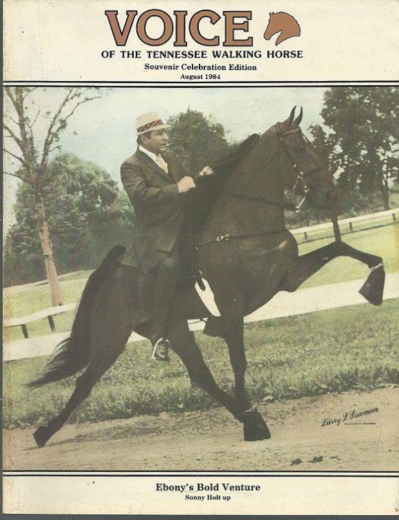 VOICE OF THE TENNESSEE WALKING HORSE MAGAZINE AUGUST 1984 Souvenir Celebration Edition