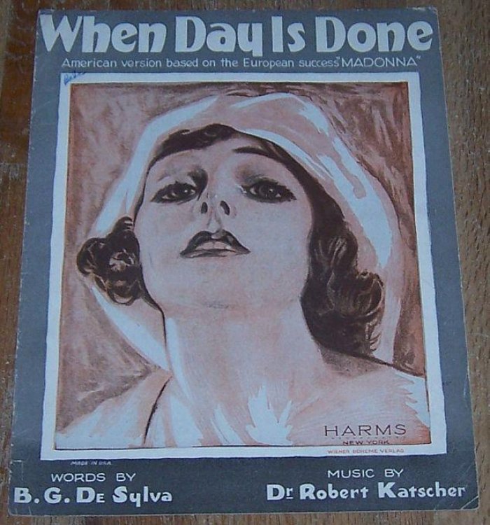 WHEN DAY IS DONE