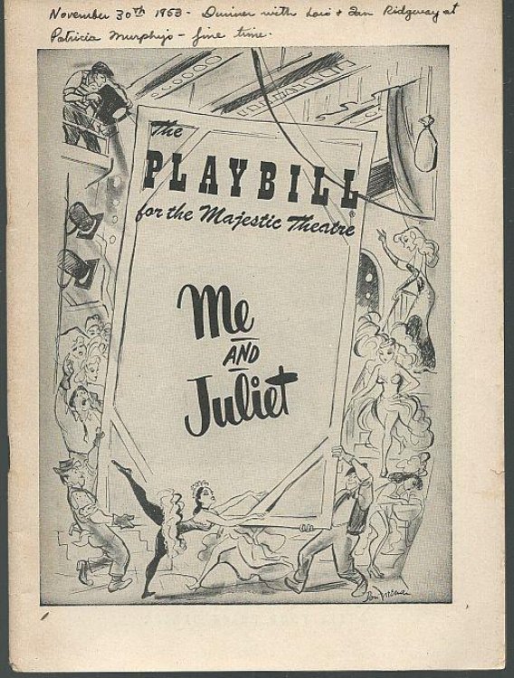ME AND JULIET, NOVEMBER 23, 1953