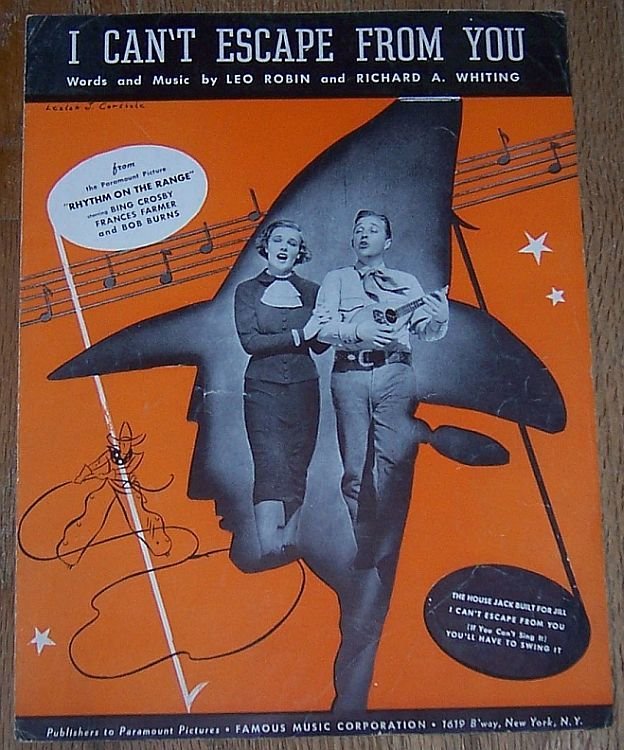 I CAN'T ESCAPE FROM YOU