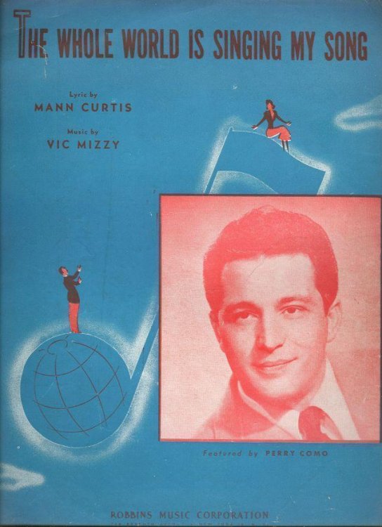 WHOLE WORLD IS SINGING MY SONG