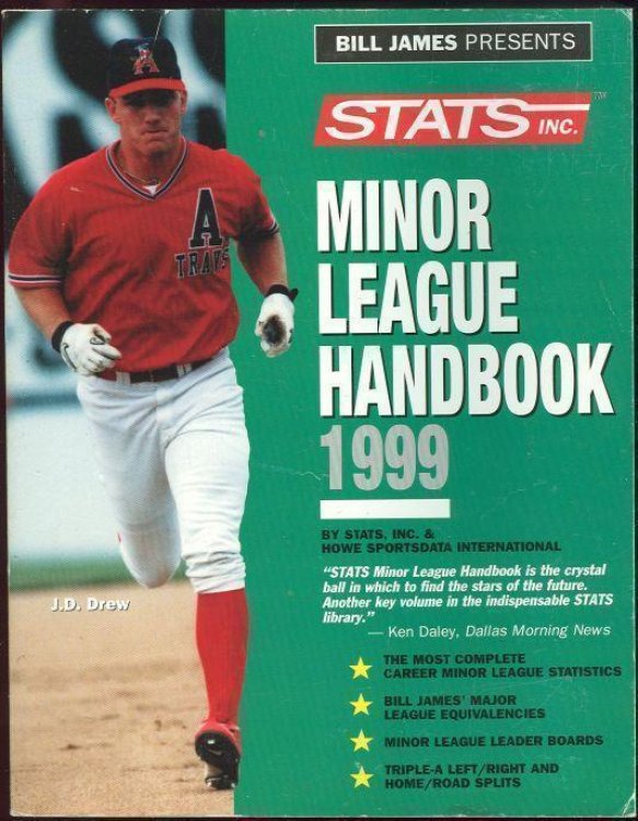 BILL JAMES PRESENTS STATS MINOR LEAGUE HANDBOOK 1999