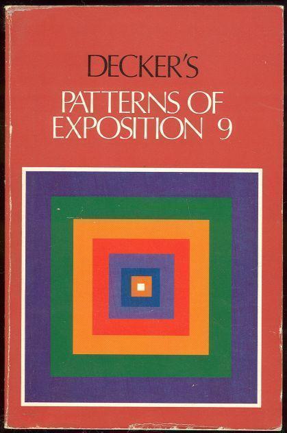 PATTERNS OF EXPOSITION 9