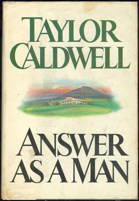 ANSWER AS A MAN