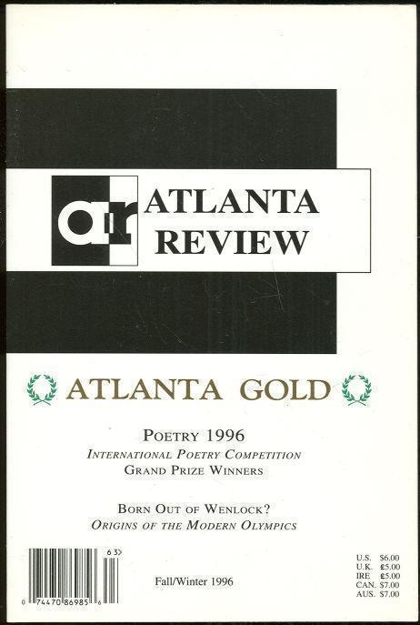 ATLANTA REVIEW, ATLANTA GOLD Fall/winter 1996 Volume III, Issue Number 1