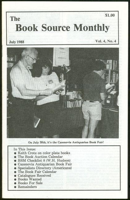 BOOK SOURCE MONTHLY MAGAZINE JULY 1988