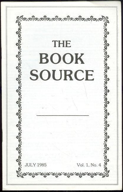 BOOK SOURCE MONTHLY MAGAZINE JULY 1985
