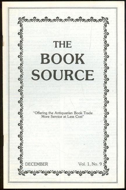 BOOK SOURCE MONTHLY MAGAZINE DECEMBER 1985