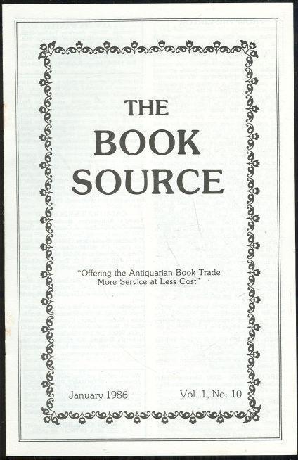 BOOK SOURCE MONTHLY MAGAZINE JANUARY 1986