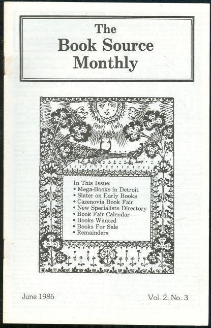 BOOK SOURCE MONTHLY MAGAZINE JUNE 1986