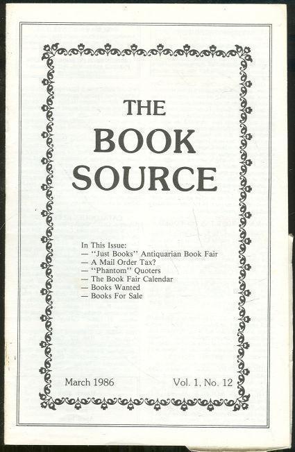 BOOK SOURCE MONTHLY MAGAZINE MARCH 1986