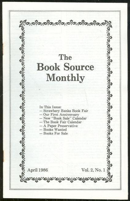 BOOK SOURCE MONTHLY MAGAZINE APRIL 1986