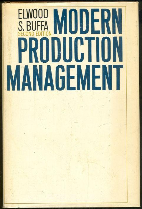 MODERN PRODUCTION MANAGEMENT