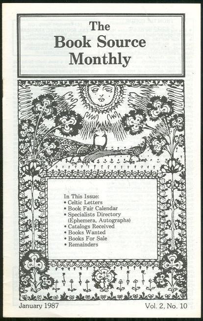 BOOK SOURCE MONTHLY MAGAZINE JANUARY 1987