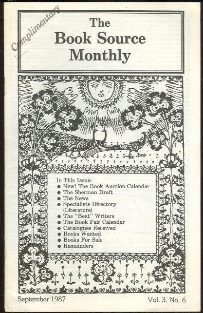 BOOK SOURCE MONTHLY MAGAZINE SEPTEMBER 1987