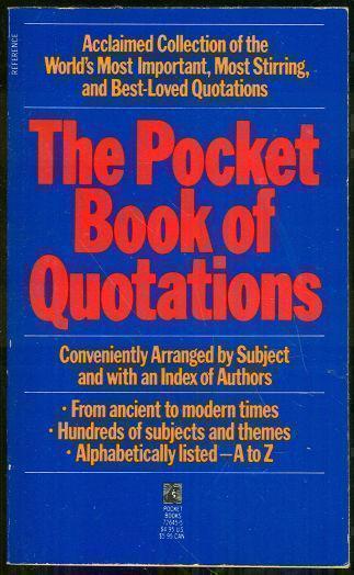 POCKET BOOK OF QUOTATIONS