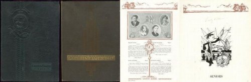 TWO YEARBOOKS FROM LEIGHTON HIGH SCHOOL, LEIGHTON, PENNSYLVANIA, 1931 AND 1932