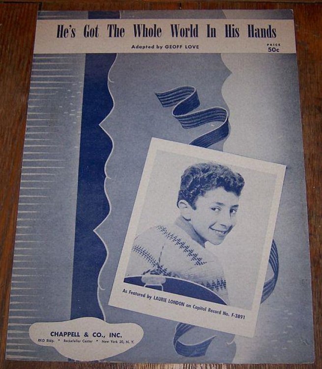 HE'S GOT THE WHOLE WORLD IN HIS HANDS