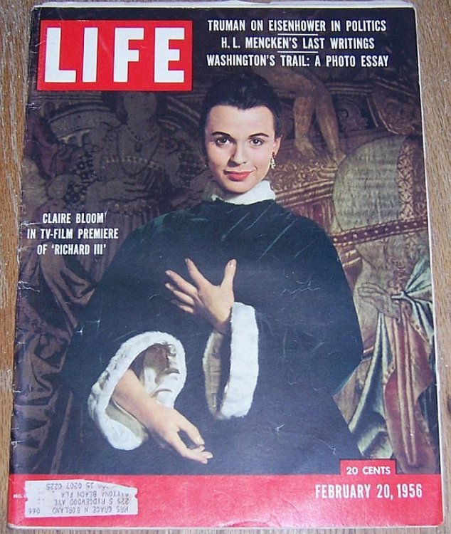 LIFE MAGAZINE FEBRUARY 20, 1956